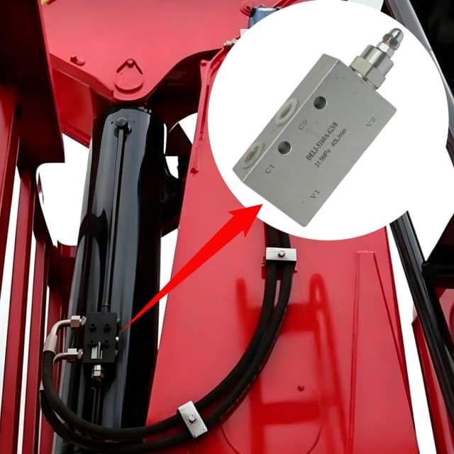 One-way counterbalance valve