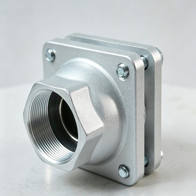 Base universelle pour camion arroseur DN50 en alliage d'aluminium, connecteur rotatif à 360°, pression de service de 1,4 MPa