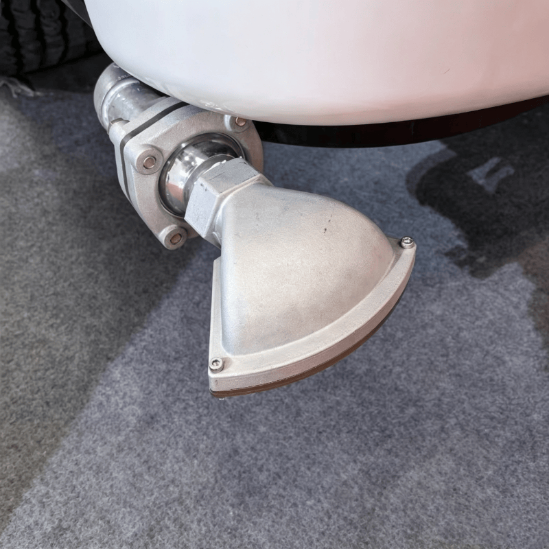 duckbill-shaped fan-shaped nozzle