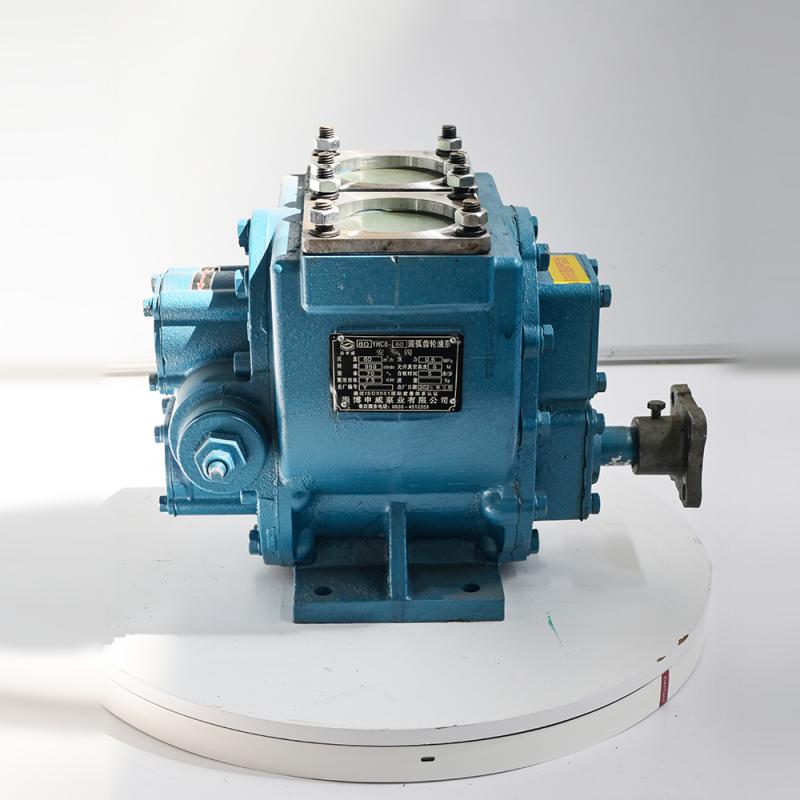 Pompe à carburant rotative en fonte, pompe à huile à engrenages, 960 tr/min, 7,5-22 kW, 40-100 m³/h, pour transfert de carburant dans les camions-citernes et les dépôts pétroliers.