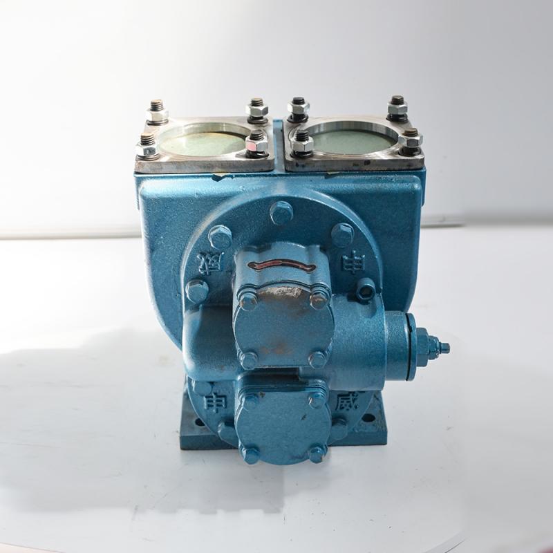 Pompe à carburant rotative en fonte, pompe à huile à engrenages, 960 tr/min, 7,5-22 kW, 40-100 m³/h, pour transfert de carburant dans les camions-citernes et les dépôts pétroliers.