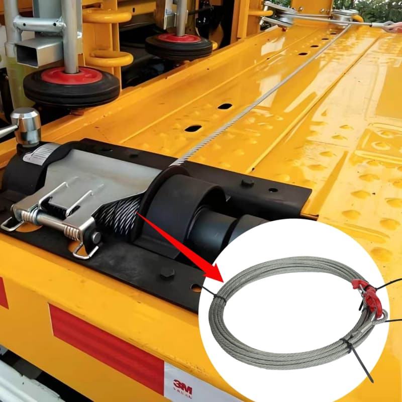 steel wire rope for winch & hoist