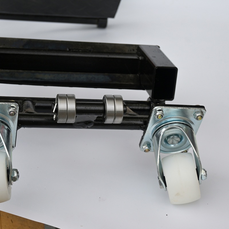 Remplacement/réparation d'un support mécanique neuf pour véhicule lourd : repose-pied à cliquet à rouleau, 70 mm, adapté aux remorques