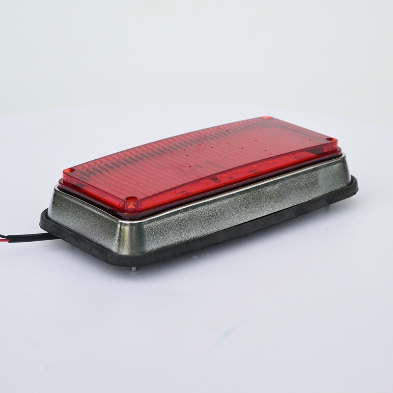 Feu clignotant latéral à LED 24 V, étanche, pour camions et remorques.