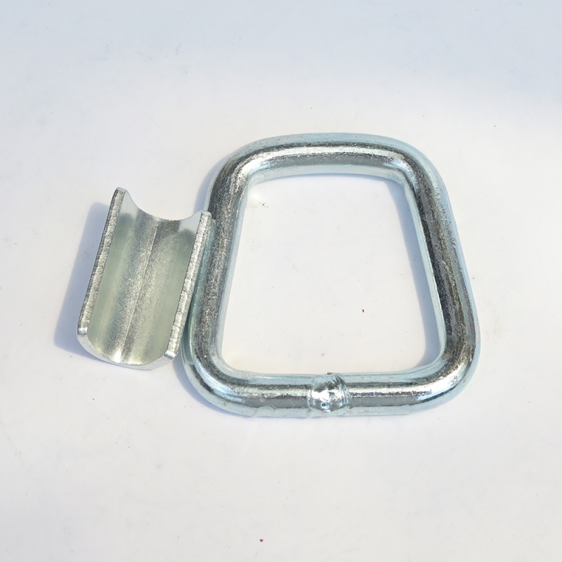 Anneau d'ancrage en acier forgé en forme de D, anneau en D pour remorque, utilisé pour les anneaux en D de remorque résistants à la corrosion, utilisé pour les anneaux en D de remorque