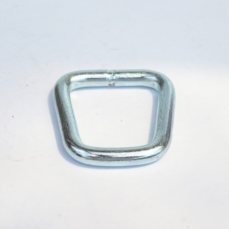 Anneau d'ancrage en acier forgé en forme de D, anneau en D pour remorque, utilisé pour les anneaux en D de remorque résistants à la corrosion, utilisé pour les anneaux en D de remorque
