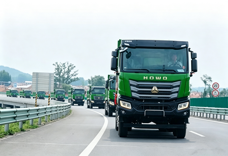 Heavy-Duty HOWO Dump Truck