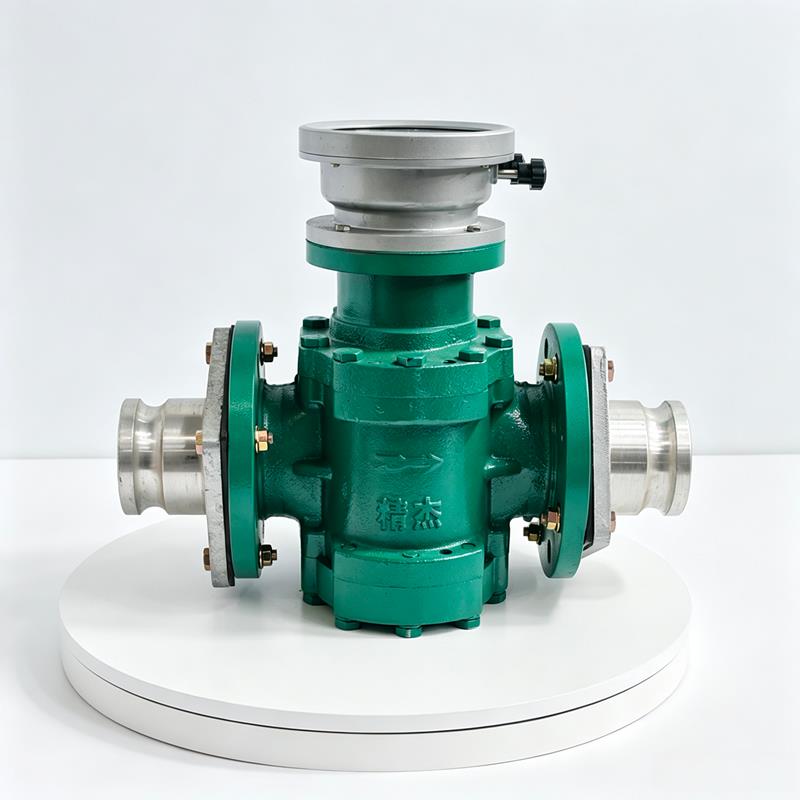 Oval gear flow meter