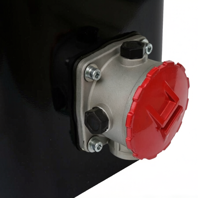 Hydraulic Oil Tank with Drain Valve Air Filter