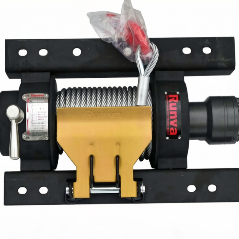 hydraulic cable winch