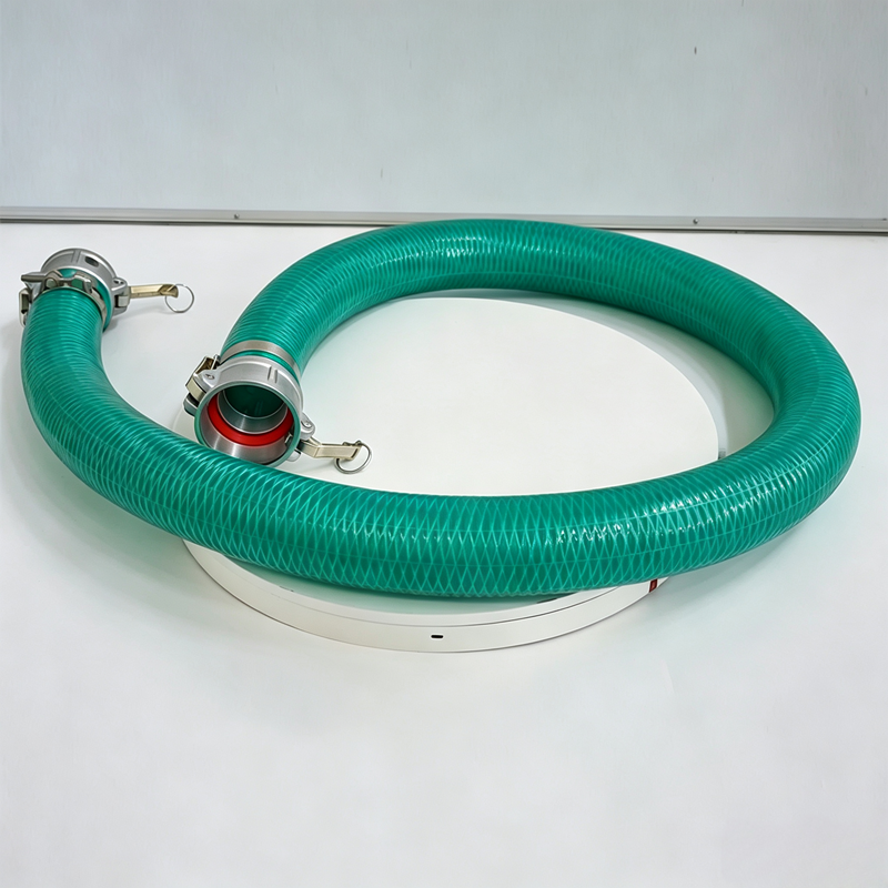 Tuyau flexible d'aspiration et de refoulement d'huile en caoutchouc renforcé par treillis métallique haute pression pour camion-citerne