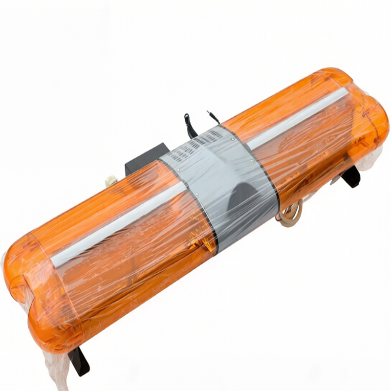 Barre lumineuse stroboscopique à LED haute luminosité DC12V/24V pour montage sur toit de véhicule d'urgence, camion et chantier