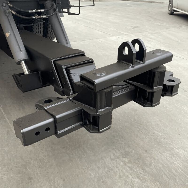 Conjunto modular de brazo elevador de rueda trasera de hierro fundido, accesorios de remolque hidráulico, adecuados para vehículos de rescate con remolque de plataforma plana.