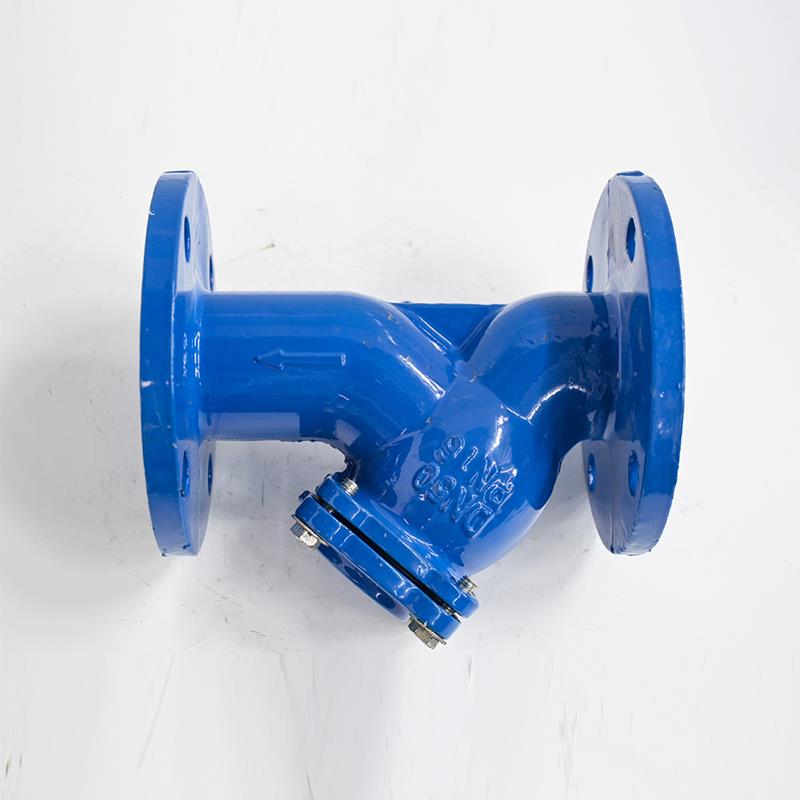 Filtre en Y à bride en fonte ductile DN50 PN16 pour la filtration des canalisations d'eau et la purification des liquides industriels