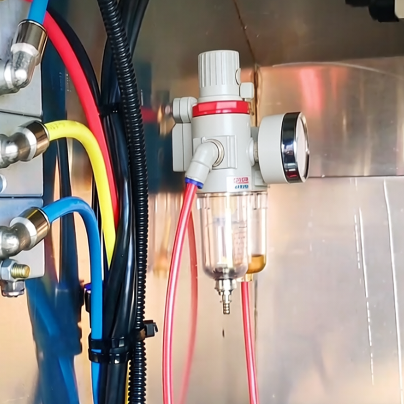 Processeur de source d'air AFC-2000, filtre-régulateur-lubrificateur pneumatique 1,0 MPa pour camion-citerne à pétrole et turbine d'huile