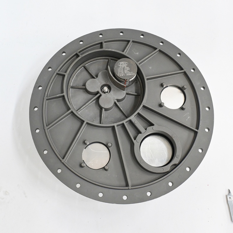 Tapa de boca de inspección para tanque de combustible de aleación de aluminio duradera, tapa de inspección resistente a la presión, adecuada para vehículos de transporte de tanques de petróleo.
