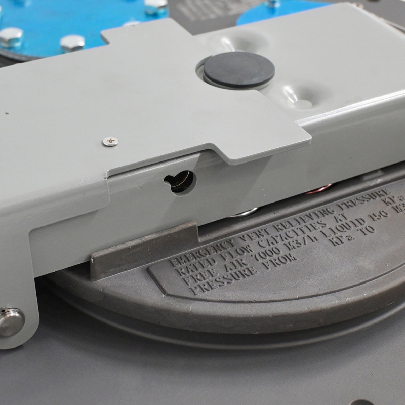 Tapa de boca de inspección para tanque de combustible de aleación de aluminio duradera, tapa de inspección resistente a la presión, adecuada para vehículos de transporte de tanques de petróleo.
