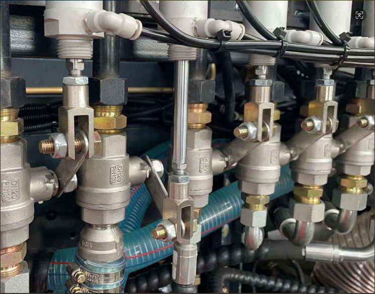two piece ball valve