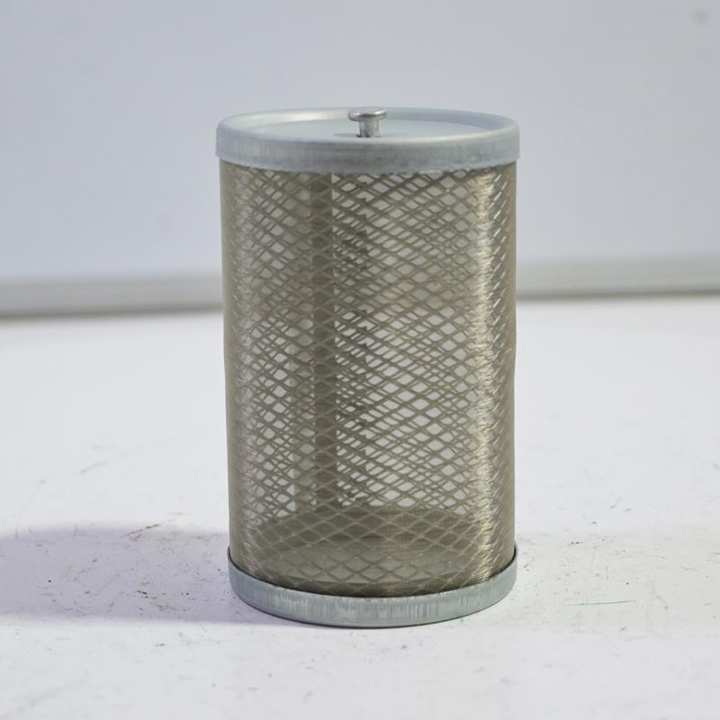 Filtres pour distributeurs de carburant en acier inoxydable, plusieurs types de mailles, option ressort intégré, élément filtrant cylindrique et ensemble de tamis