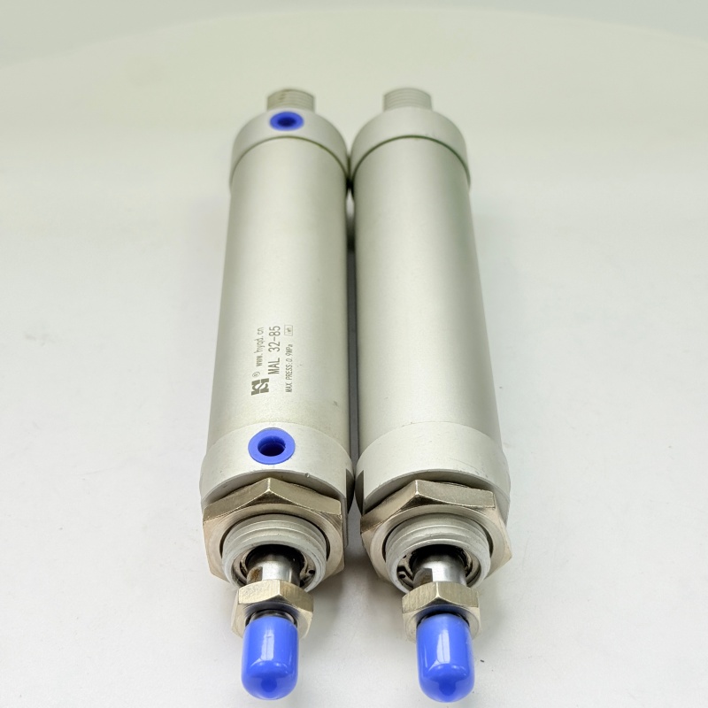Fabricant de mini-vérins pneumatiques, vente en gros de vérins pneumatiques compacts en alliage d'aluminium MAL