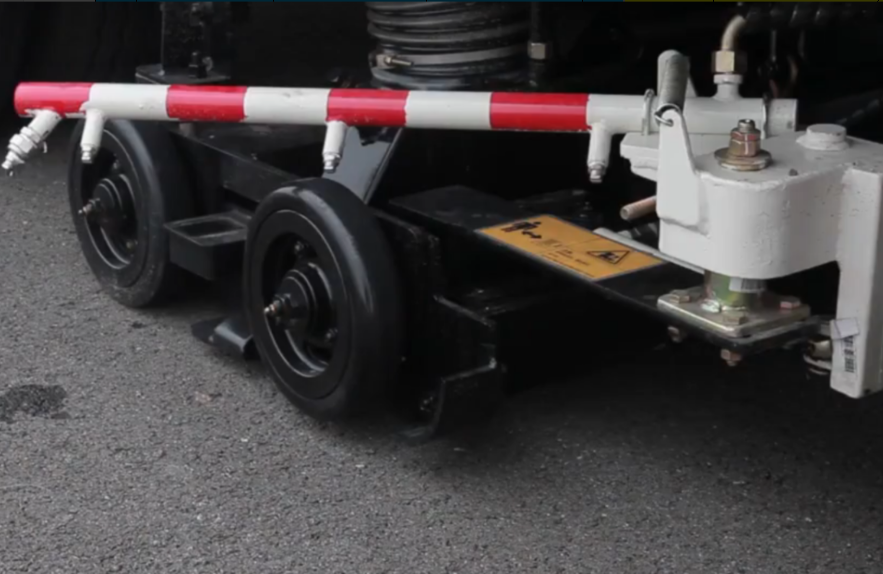 Downward rotating seat