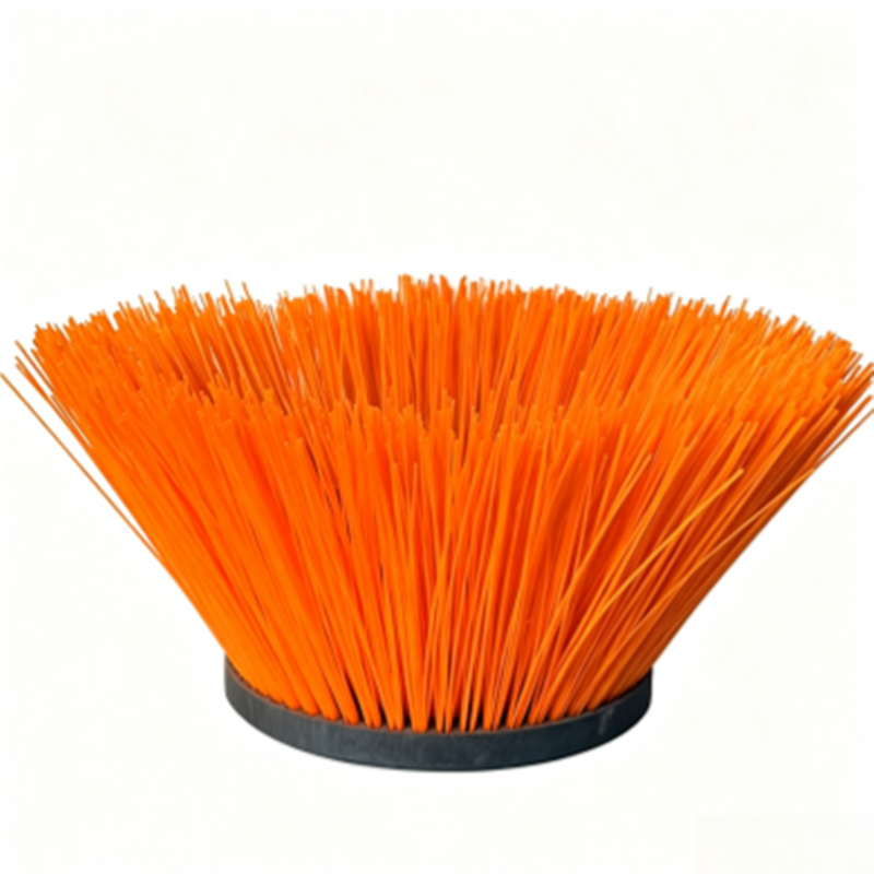 Brosse circulaire de balayage des rues, brosse de balayage circulaire pour balayeuse de voirie