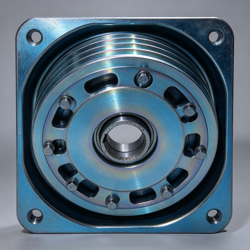 Poulie multi-nervures à embrayage centrifuge automatique CSZD240 à couple élevé, compatible avec tous types de camions de lavage et de balayage des routes