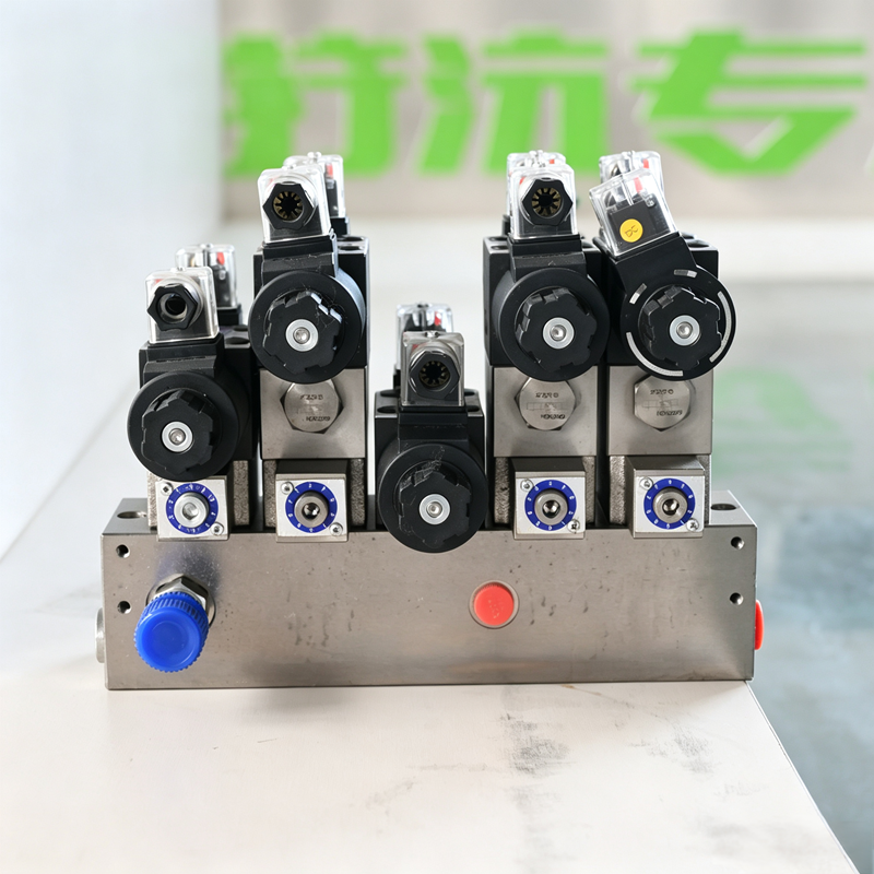 Multi-bank solenoid valve