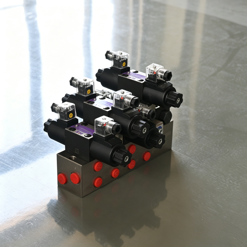 Multi-bank solenoid valve