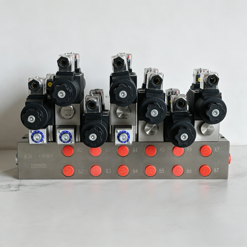 Multi-bank solenoid valve