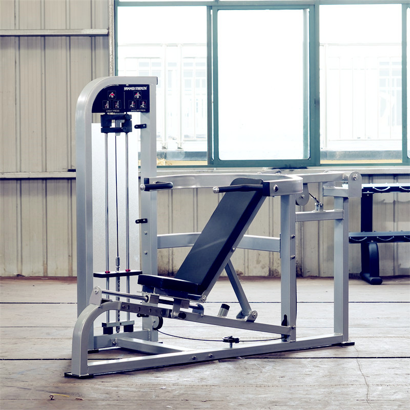 Équipement de fitness pour presse à épaules et presse pectorale