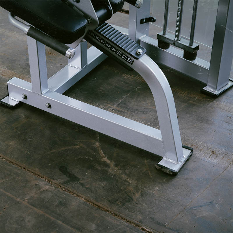 Flexion des jambes assises, extension des jambes, fitness