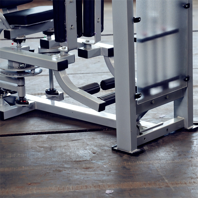 Máquina de adução de quadril com pino e abdução de quadril para glúteos