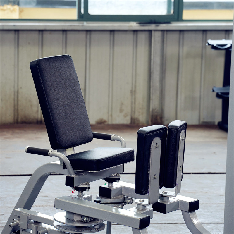 Máquina de adução de quadril com pino e abdução de quadril para glúteos