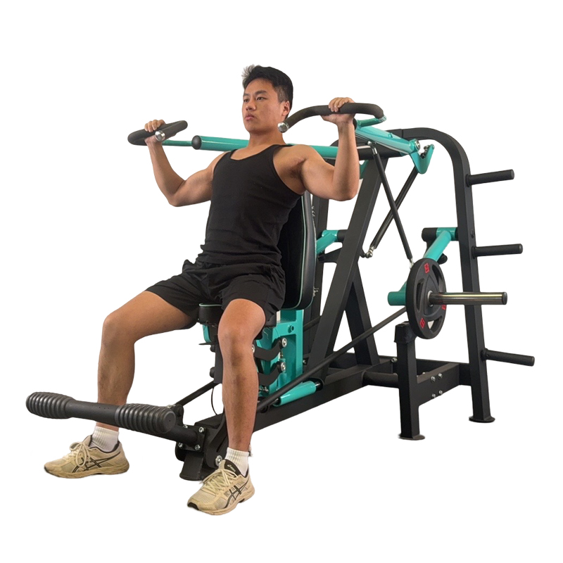 Prensa de deltóide supercarregada com placa Fitness