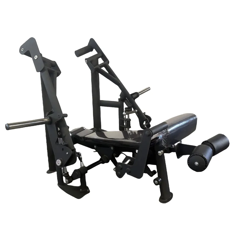 Máquina de supino duplo com forte declinação e carga de placa