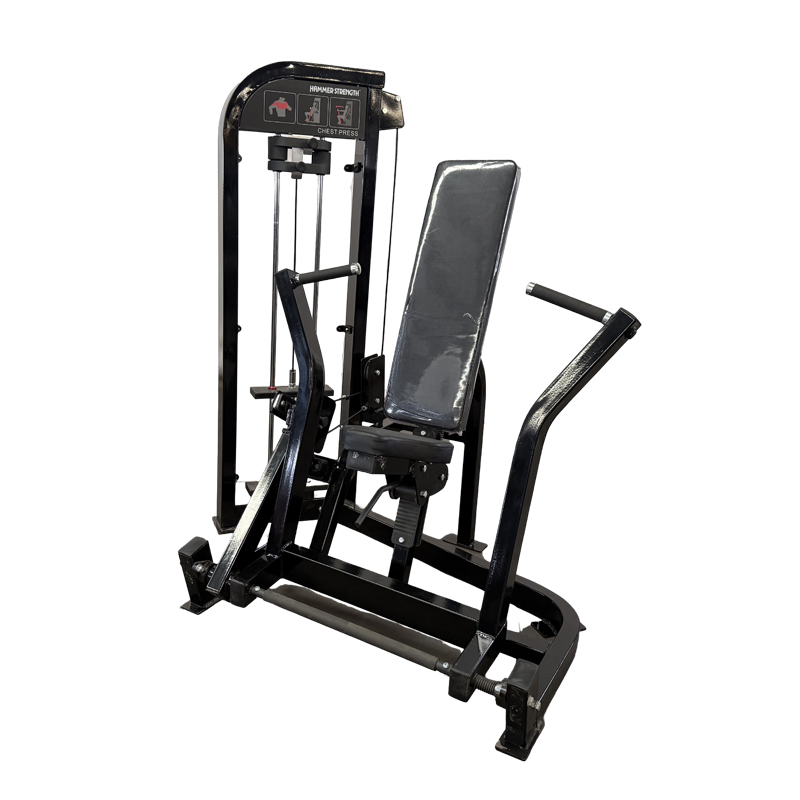 Machine de musculation pour presse pectorale orisée