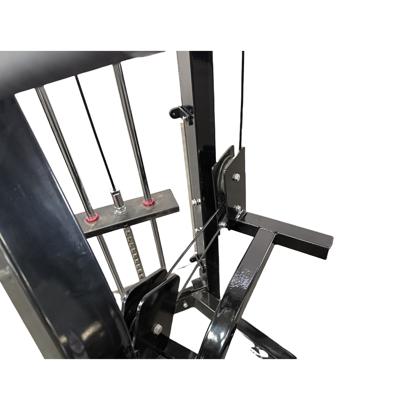 Machine de musculation pour presse pectorale orisée