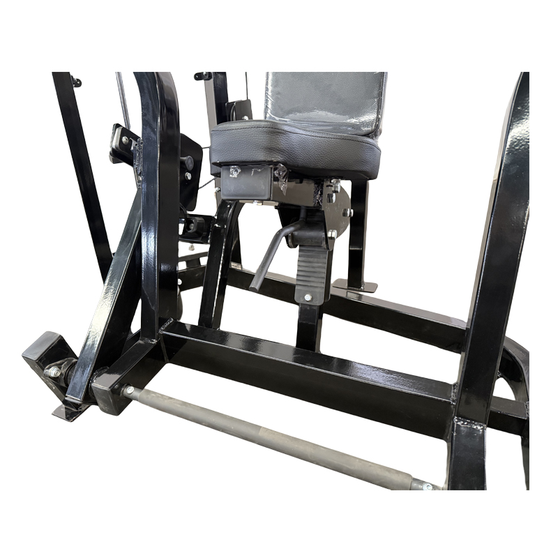 Machine de musculation pour presse pectorale orisée