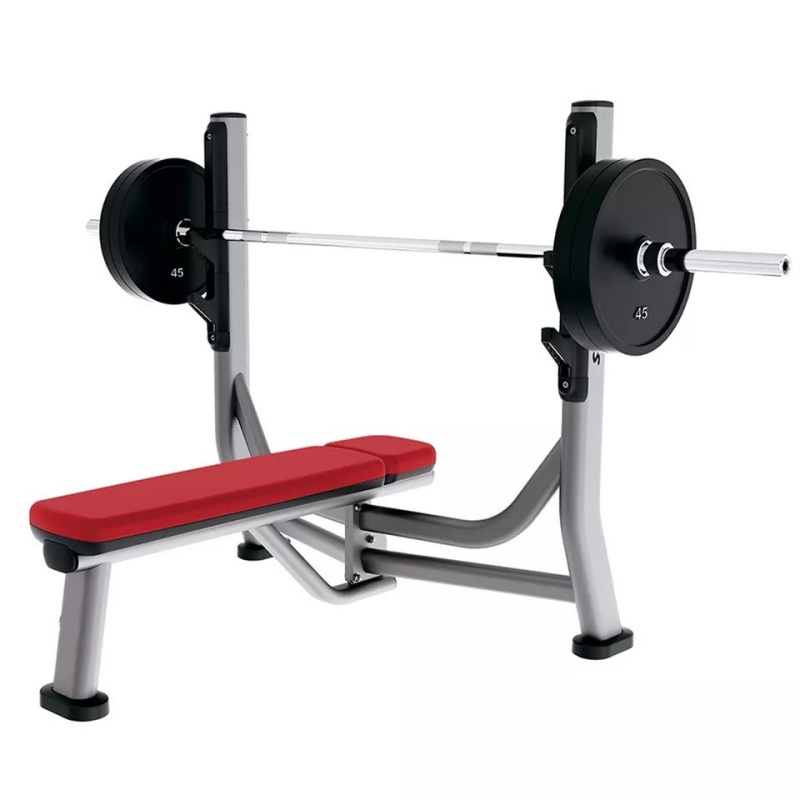 Banc plat olympique