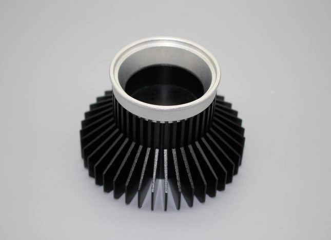 Custom 6063 Anodized Aluminum Extruded Heat Sink Thermal Conductivity
