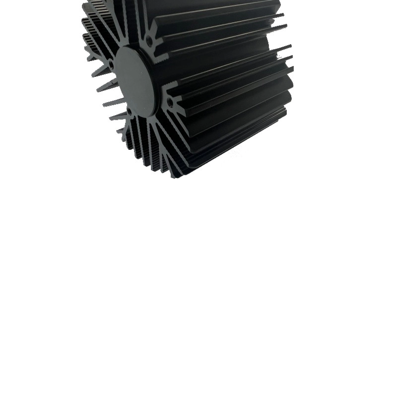ODM 6063 Alloy Extruded Aluminum Heatsink Anodized Aluminum Heat Sink