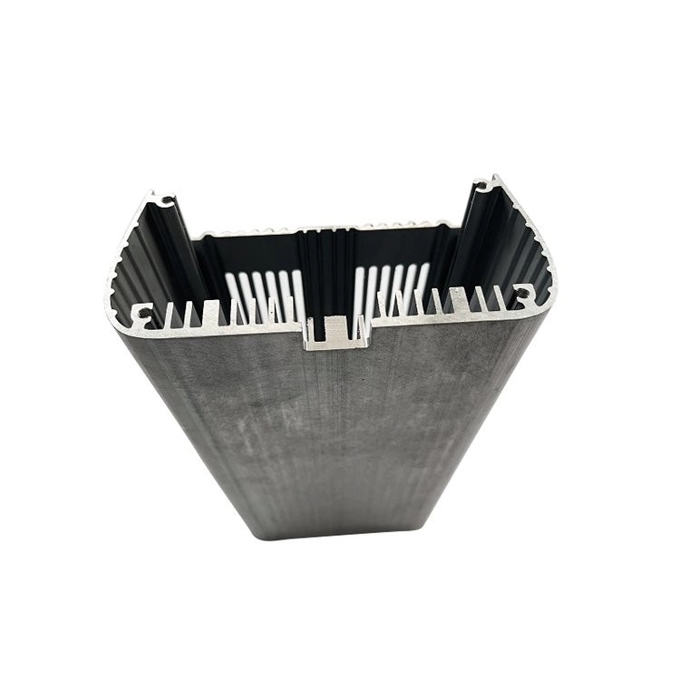 Large 6063 Alloy Aluminum Heatsink Anodized CNC Machining