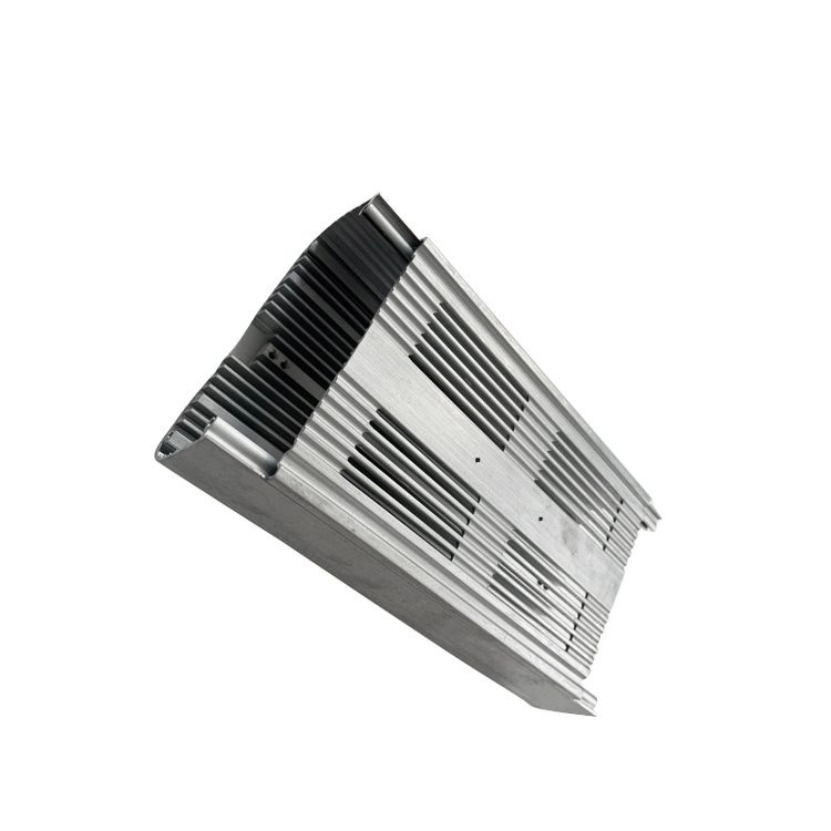 Large 6063 Alloy Aluminum Heatsink Anodized CNC Machining