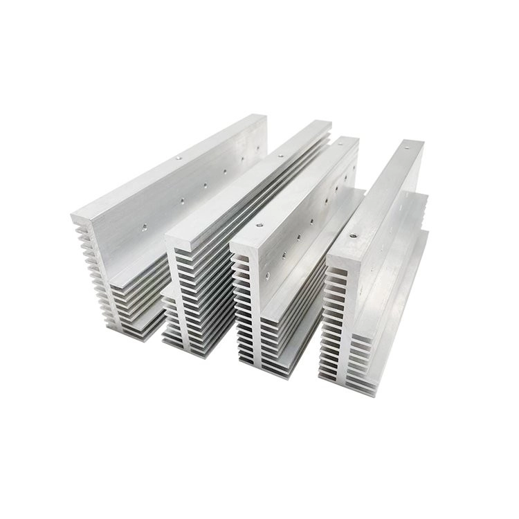 6063 Aluminium Heat Sink Extrusion Sheet Water Cooled