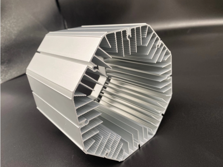 Thermal Conductivity Custom Aluminum Heatsink Tube CNC Machined