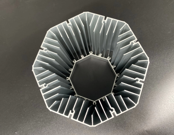 Thermal Conductivity Custom Aluminum Heatsink Tube CNC Machined