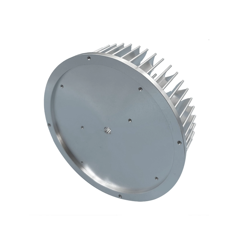 LEDs Round Die Casting Aluminum Heatsink Mass Production