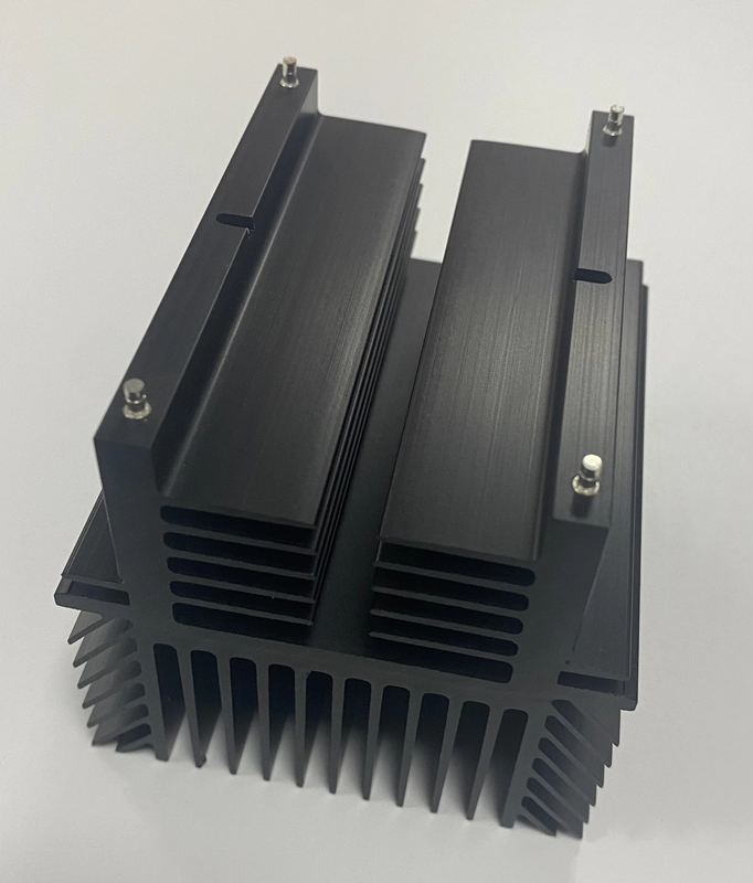 Bulk Anodized Large Aluminum Heat Sink Extrusion