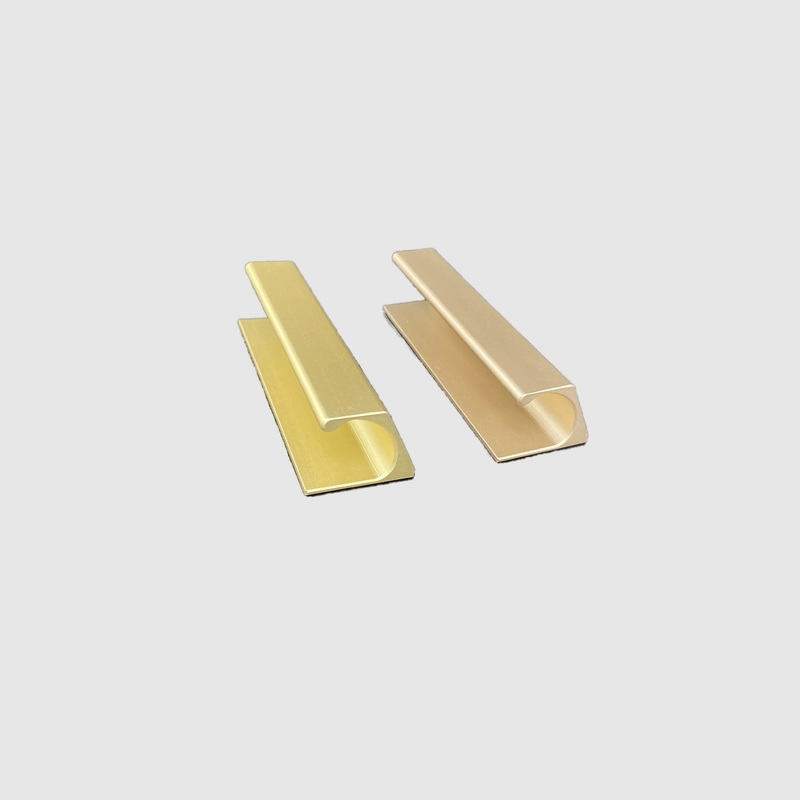 Customized Aluminum Profile Handle Trim Sliding For Commercial